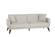 Flexy Convertible Sofa-in-a-Box (Zigana Beige) by Bellona