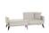 Flexy Convertible Sofa-in-a-Box (Zigana Beige) by Bellona