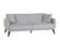 Flexy Convertible Sofa-in-a-Box (Zigana Light Gray) by Bellona