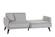Flexy Convertible Sofa-in-a-Box (Zigana Light Gray) by Bellona