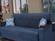 Frankfurt Blue Sofa Bed by Empire Furniture USA