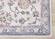 Fresco Cream Grey Pink Yellow Orange Floral Border Rug by Kalora