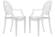 Carroll Modern Clear Acrylic Chair (Set of 2) by LeisureMod