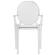 Carroll Modern Clear Acrylic Chair (Set of 4) by LeisureMod