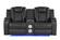 Benz Black Faux Leather Sofa & Loveseat by Galaxy Furniture