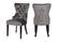 Erica Dining Chairs w/Wood Legs (Set of 2) by Galaxy Furniture