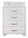 Jordyn White Bedroom Set by Global Furniture