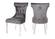 Rita Dining Chairs w/Stainless Steel Legs (Set of 2) by Galaxy Furniture