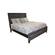 Sierra Foil Grey Bedroom Set by Galaxy Furniture