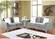 Sofi Grey Velvet Fabric Sofa & Loveseat by Galaxy Furniture