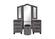 Sophia Grey Bedroom Set by Galaxy Furniture
