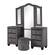 Sophia Grey Bedroom Set by Galaxy Furniture