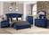 Sophia Navy Blue Bedroom Set by Galaxy Furniture