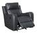 U131 Charcoal Gray Leather Gel Recliner Chair by Global Furniture
