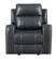 U131 Charcoal Gray Leather Gel Recliner Chair by Global Furniture