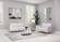 U6109 Light Gray PVC Sofa by Global Furniture