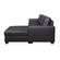 U821 Dark Grey PVC Sectional by Global Furniture