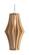 Hays Modern / Contemporary Wooden Pendant Light by Prestige Furnishings