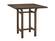 Tulip Counter Height Table Black Walnut by Greenington