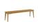 Currant Long Dining Bench Caramelized by Greenington