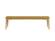 Currant Long Dining Bench Caramelized by Greenington