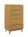 Currant Five Drawer High Chest Caramelized by Greenington