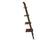 Currant Leaning Bookshelf Black by Greenington