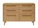 Sienna Caramelized Six Drawer Double Dresser by Greenington