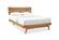 Azara Caramelized Platform Bed by Greenington