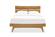 Azara Caramelized Platform Bed by Greenington