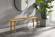 Azara Dining Bench Caramelized by Greenington