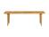 Azara Dining Bench Caramelized by Greenington