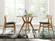 Cassia Dining Chair (Set of 2) Caramelized w/Black Seat by Greenington