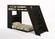 Galaxy Twin Loft Bunk Dark Chocolate (Dual-Tone) by Night & Day Furniture