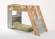 Galaxy Twin Loft Bunk Natural (Dual-Tone) by Night & Day Furniture