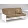 Charleston (Cottage) White Full Futon Frame by Gold Bond