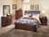 Parkside Bedroom Set w/ Leather Bed by Homelegance