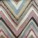 Sample Swatch for Premium Heavy Texture Zig Zag Multi Fabric by Prestige