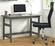 Solid Wood Desk (KD) Gray by Innovations