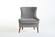 Canyon Revere Gray Accent Chair by Bellona