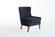 Canyon Revere Navy Accent Chair by Bellona