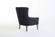 Canyon Revere Navy Accent Chair by Bellona