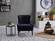Canyon Revere Navy Accent Chair by Bellona