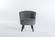 Cedar Gray Accent Chair by Bellona