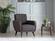 Flexy Chair-in-a-Box w/Storage (Zigana Charcoal) by Bellona
