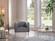 Cloak Gray Accent Armchair by Bellona
