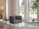Cloak Gray Accent Armchair by Bellona