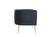 Cloak Navy Accent Armchair by Bellona