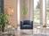Cloak Navy Accent Armchair by Bellona