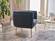 Cloak Navy Accent Armchair by Bellona